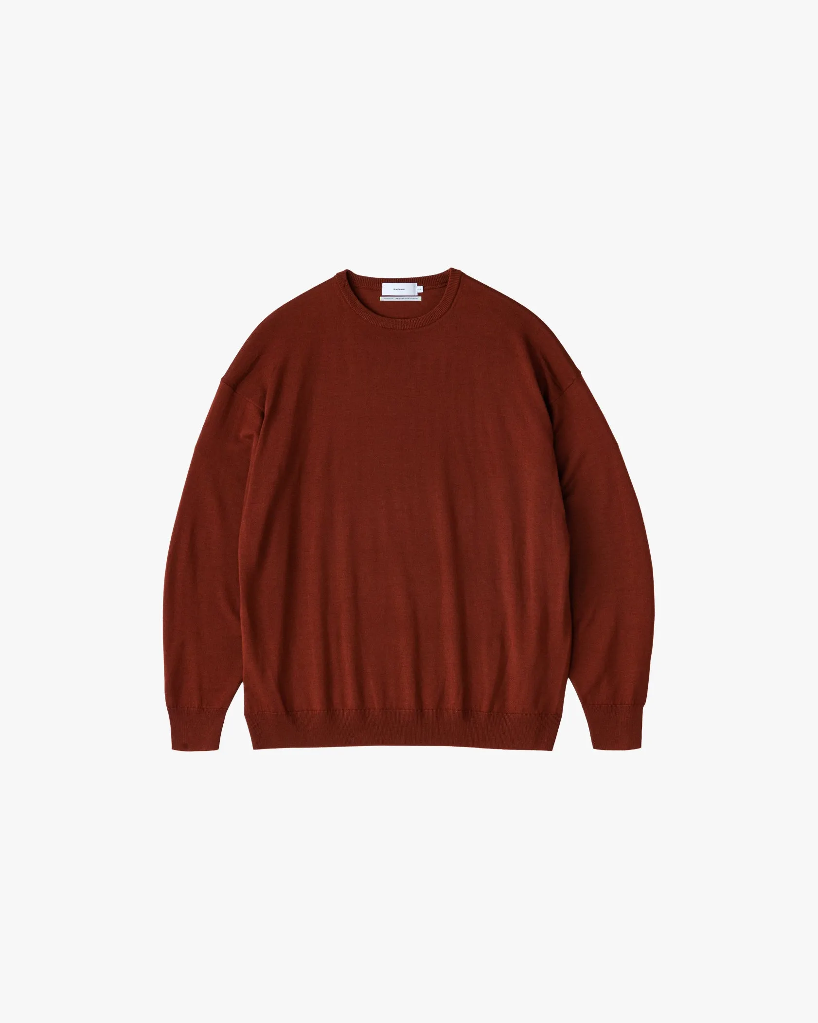 -SALE- High Gauge L/S Crew Neck Knit