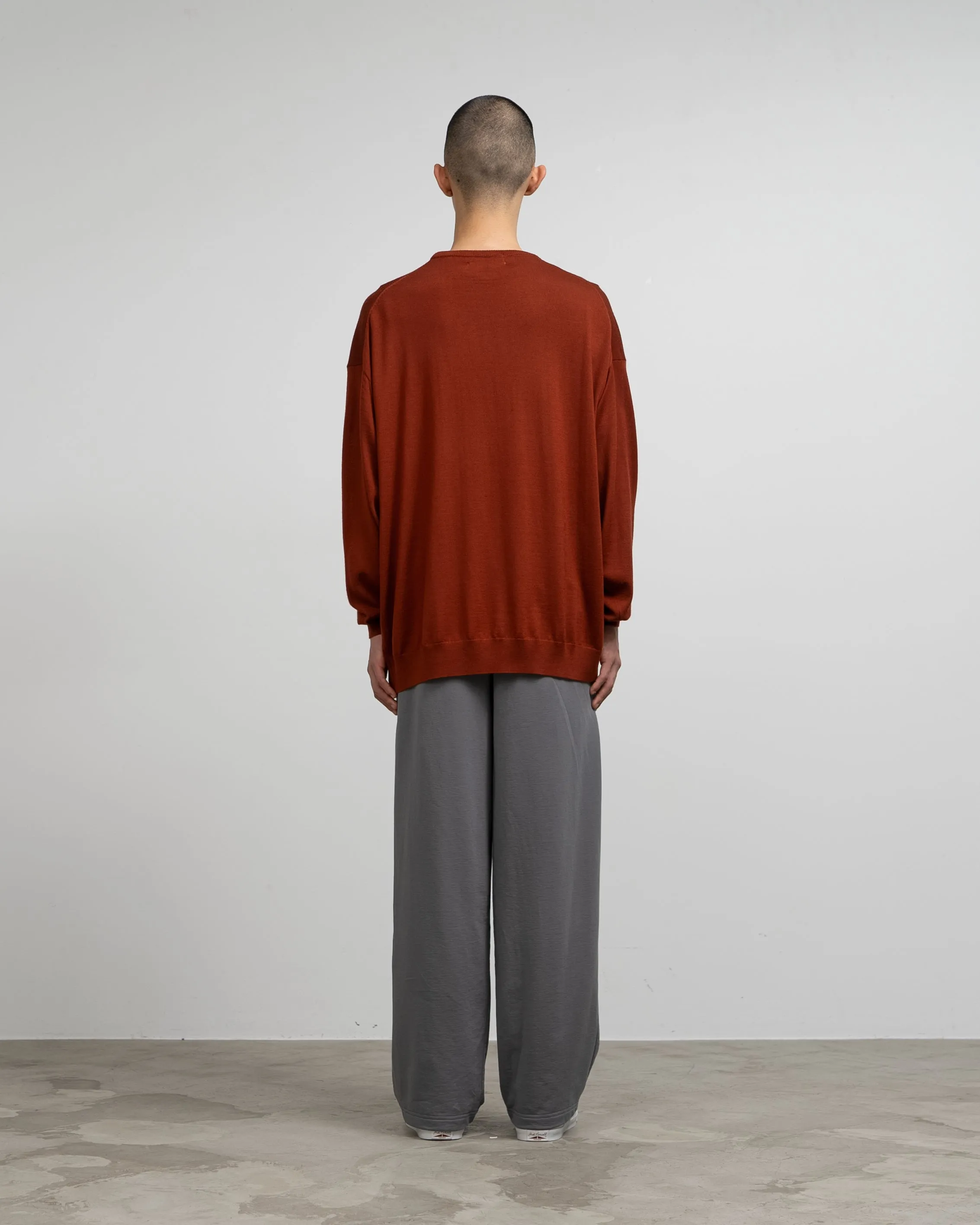 -SALE- High Gauge L/S Crew Neck Knit