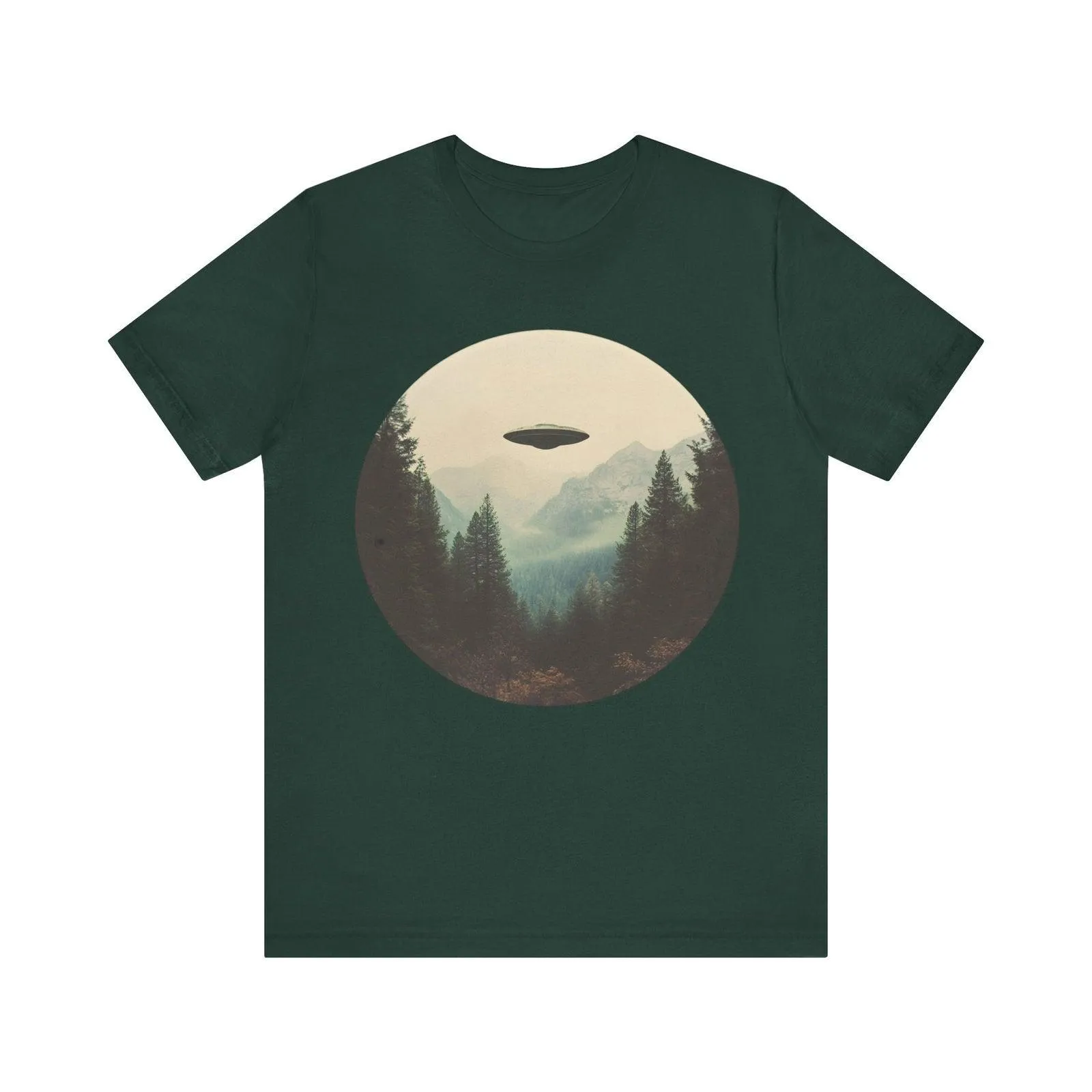 Alien Forest Encounter T Shirt