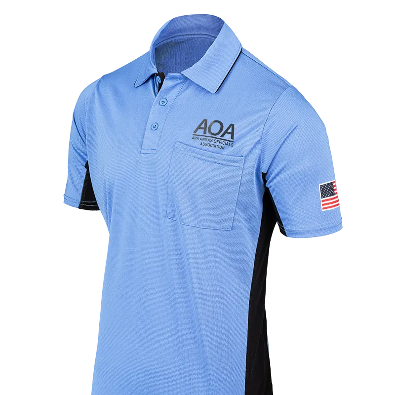 AOA Logo MLB Replica Sky Blue Umpire Shirts