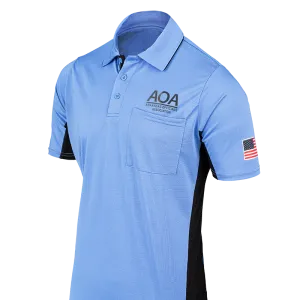 AOA Logo MLB Replica Sky Blue Umpire Shirts