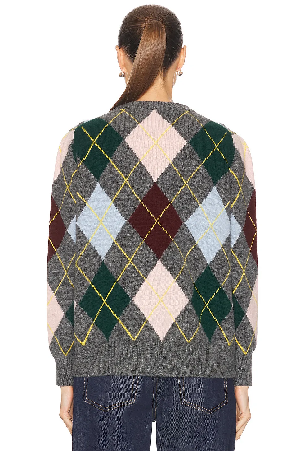 Argyle Crewneck Sweater