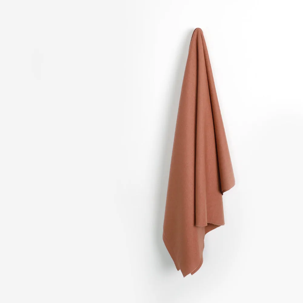 Boiled Wool / Nylon - Terracotta (pieces)