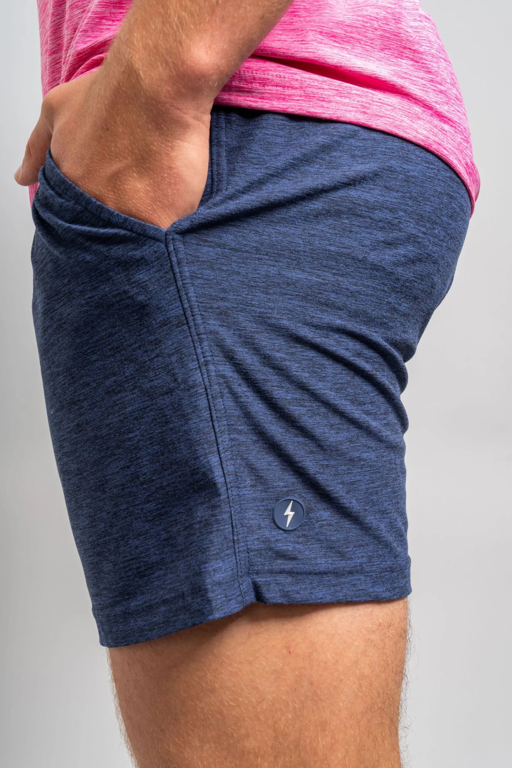 BRUCE BOLT SuperSoft 6" Short - NAVY