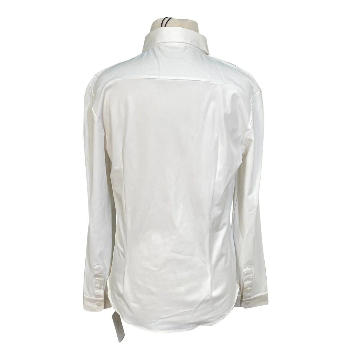 Cavalleria Toscana L/S Jersey Competition Shirt  in White - Children's 12