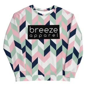 'Chevrons' unisex sweatshirt
