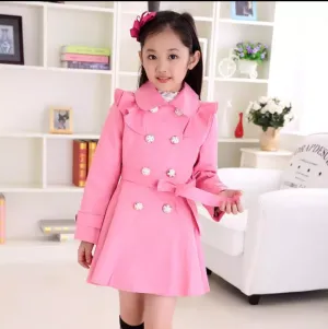 Cotton Trench Coat with Burbury Plaid Lining