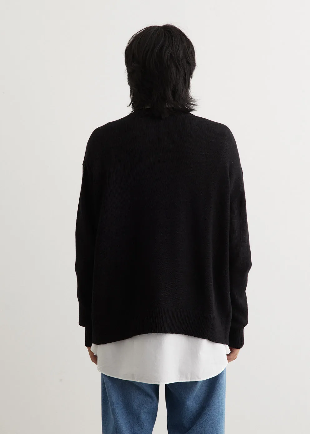 Crewneck Knit Pull Over