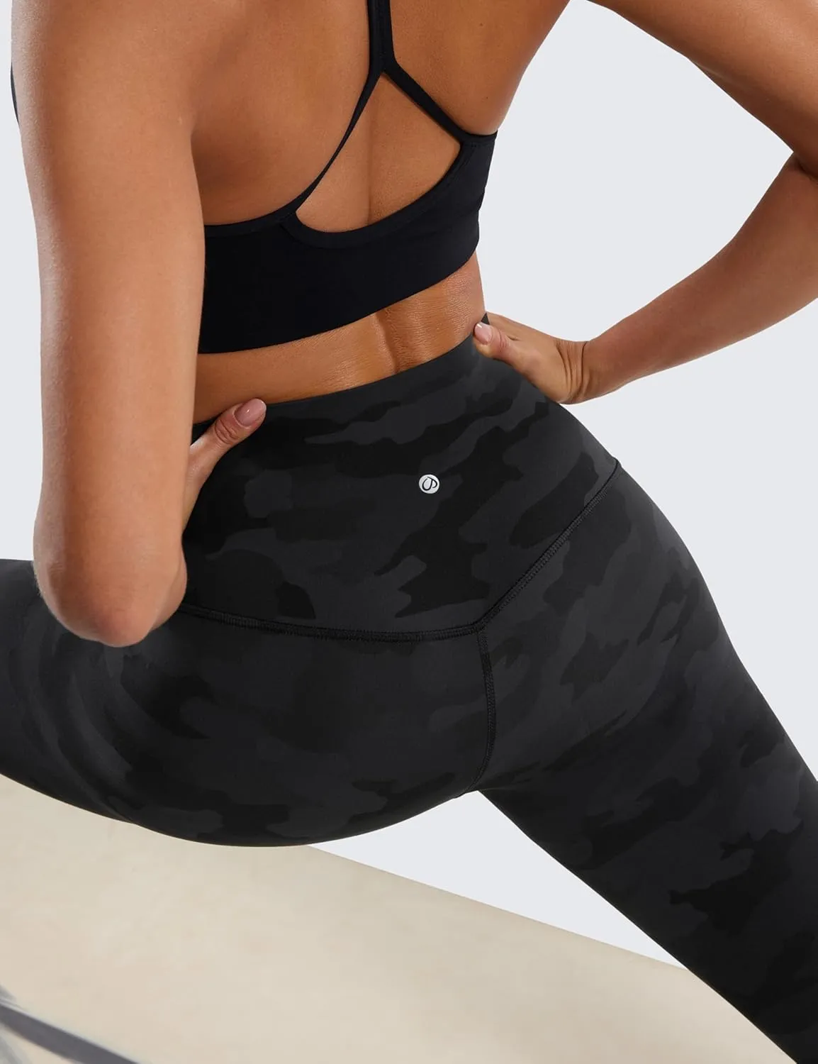 CRZ YOGA Womens Butterluxe High Waisted Lounge Leggings 19 Inches - Workout Buttery Soft Capris Yoga Pants