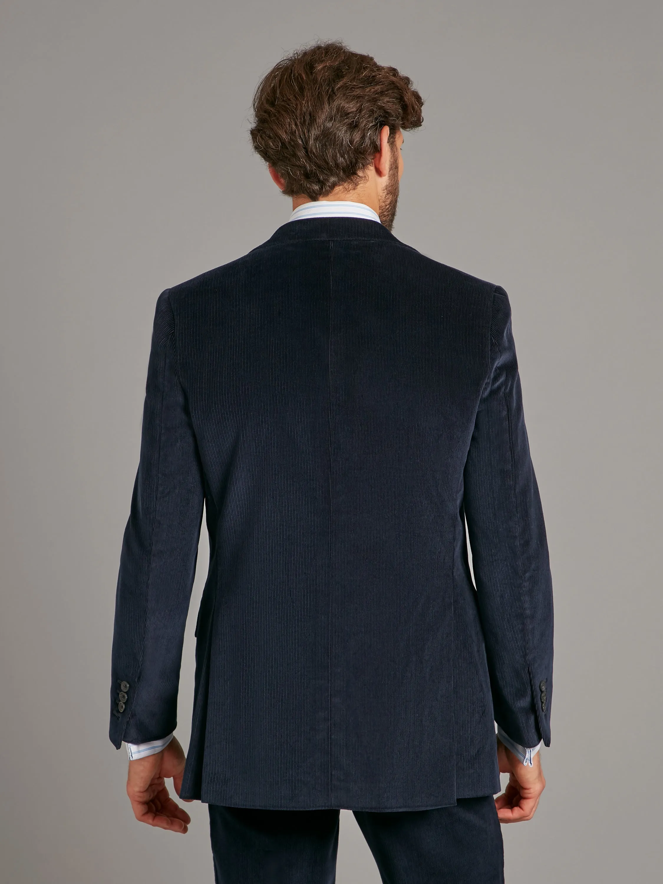 Eaton Jacket - Navy Needlecord