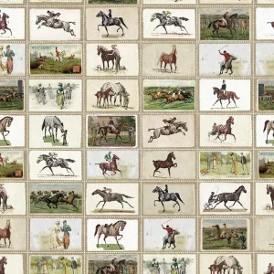 English Equestrian Stamps Wallpaper - Mind The Gap