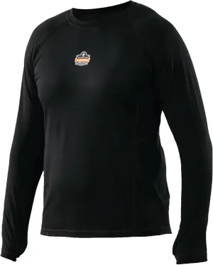 Ergodyne N-Ferno 6435 Thermal Long Sleeve Shirt, Black, 3X-Large
