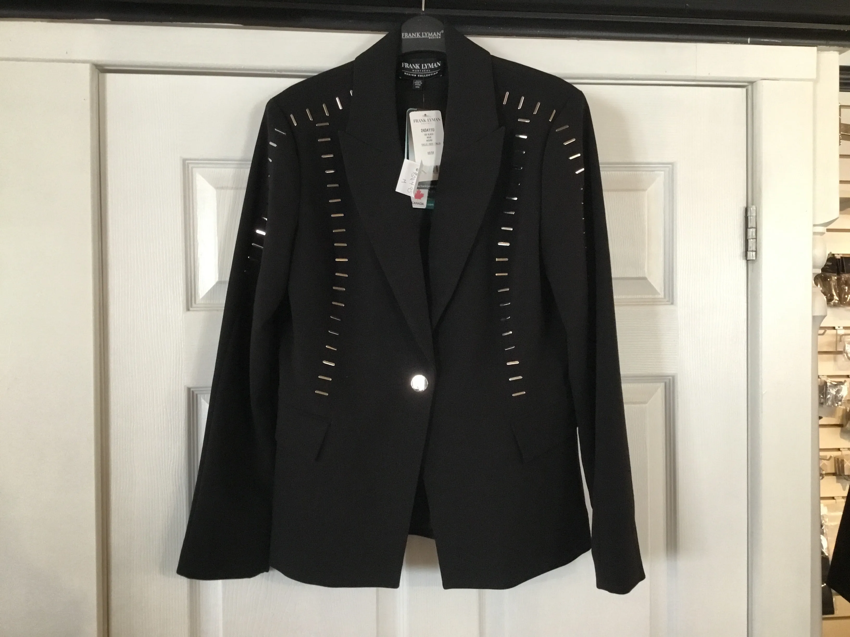 Frank Lyman Woven blazer black 243411U