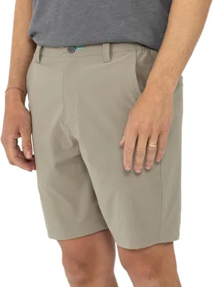 Free Fly Men's Utility Short II - UPF 50  Sun Protection Shorts for Men with 7.5 Inch Inseam, Zipper Pockets
