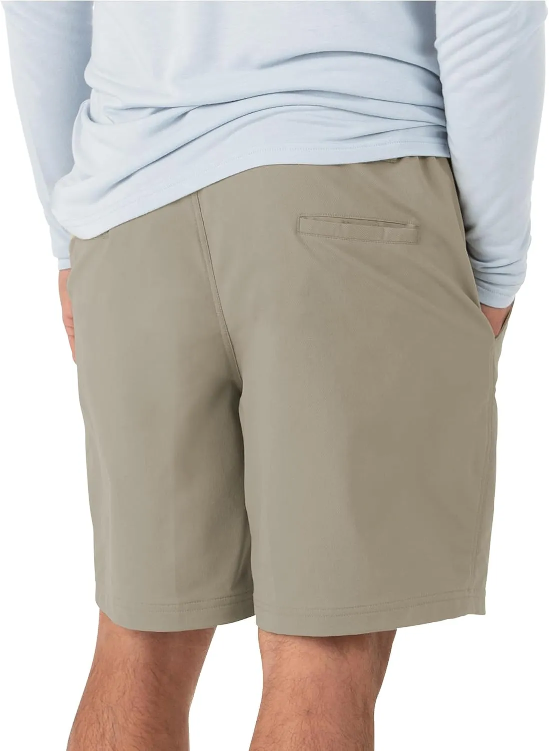 Free Fly Men's Utility Short II - UPF 50  Sun Protection Shorts for Men with 7.5 Inch Inseam, Zipper Pockets
