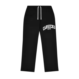 FTP CARSICKO LONDON TRACK PANTS BLACK