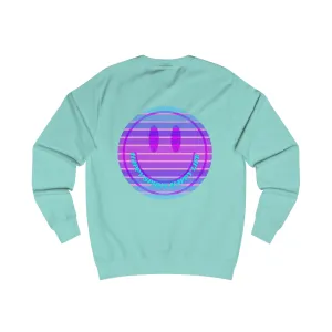 Happy Spirit Happy Life Sweatshirt, Mental Health Awareness Sweatshirt, Smile Sweatshirt, Smile Face Crewneck, Vsco Girl, Y2k Top