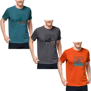 Jack Wolfskin Mens Short Sleeve Graphic T-Shirt