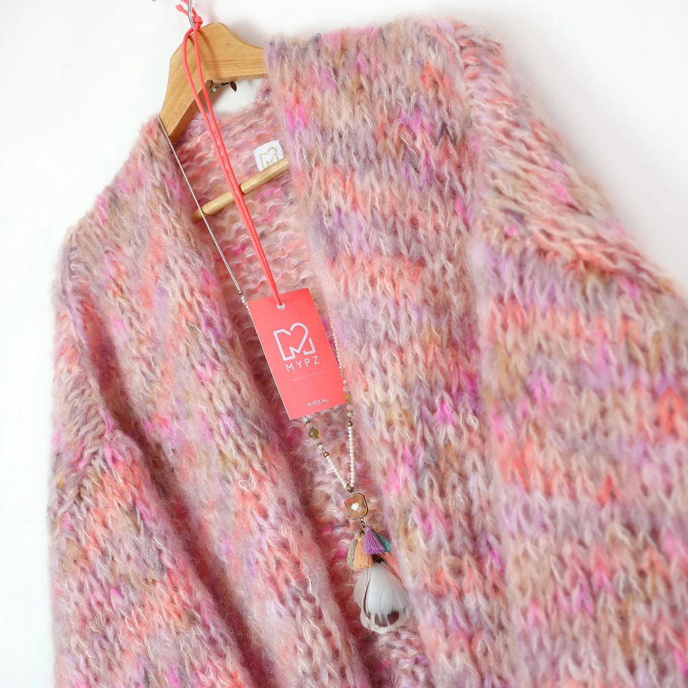 Knitting Kit – MYPZ Short Chunky Mohair Cardigan Soft Glow No.15 (ENG-NL)