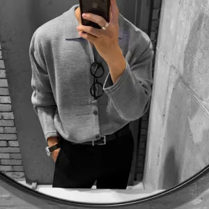 [Korean Style] 3 Colors Knitted Polo shirts