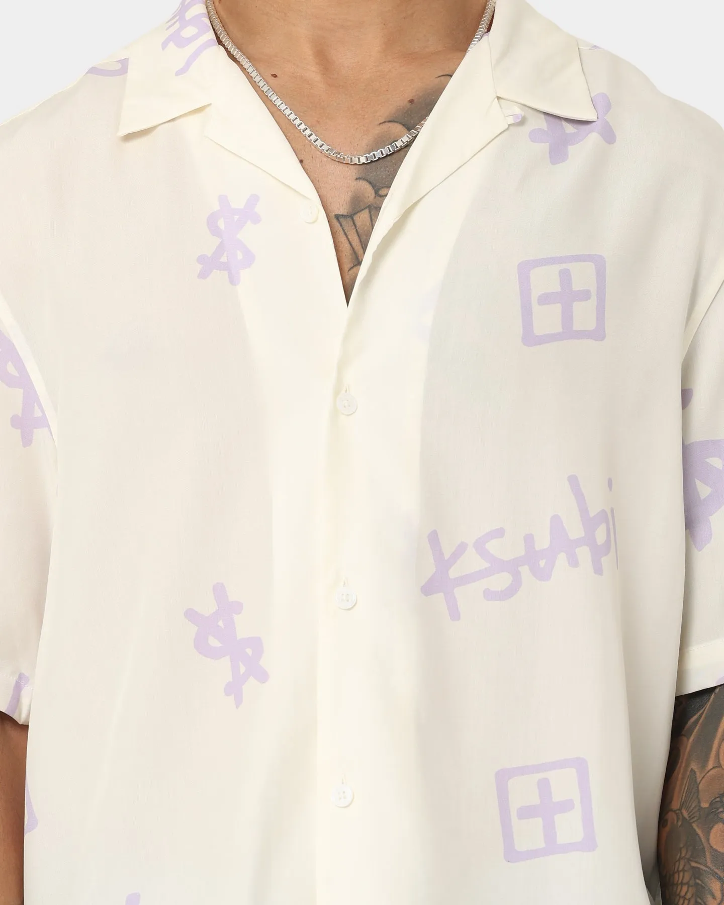Ksubi Kash Box Resort Shirt White
