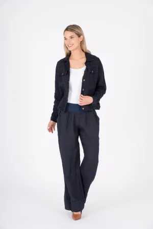 M Made in Italy  Ladies Woven Blazer