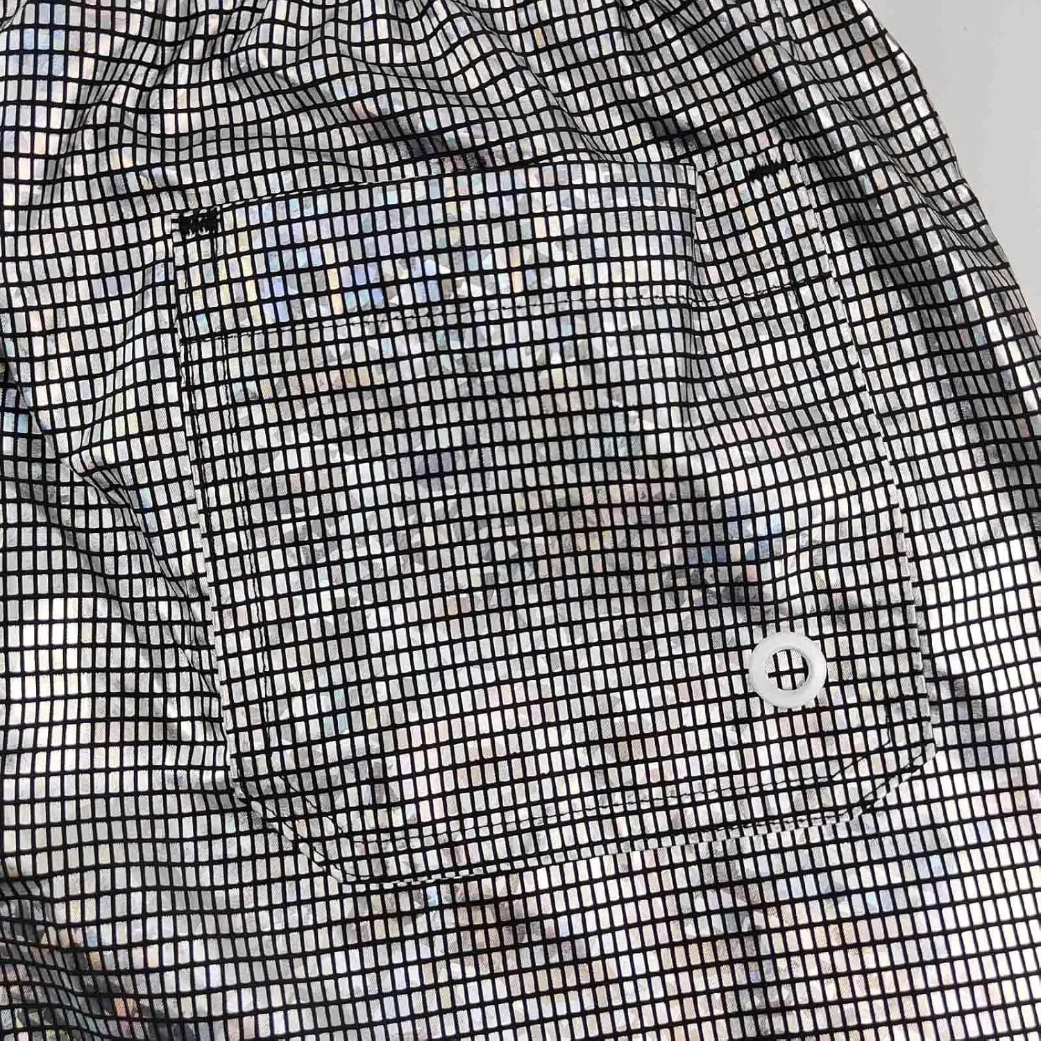 Men Underwear Brief,Shiny Metallic Baggy Beach Pants Drawstring Casual Mens Lingerie Jock Straps for Men