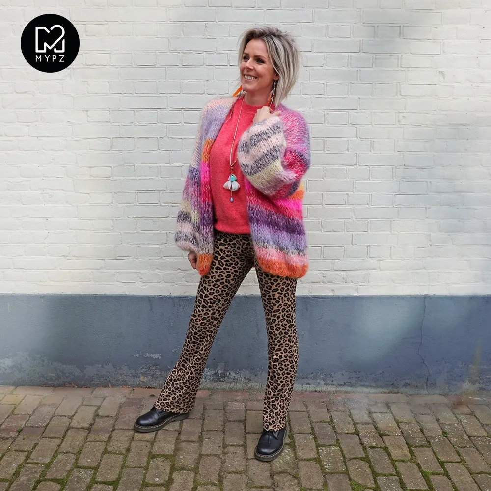 MYPZ Chunky Mohair Cardigan Amber