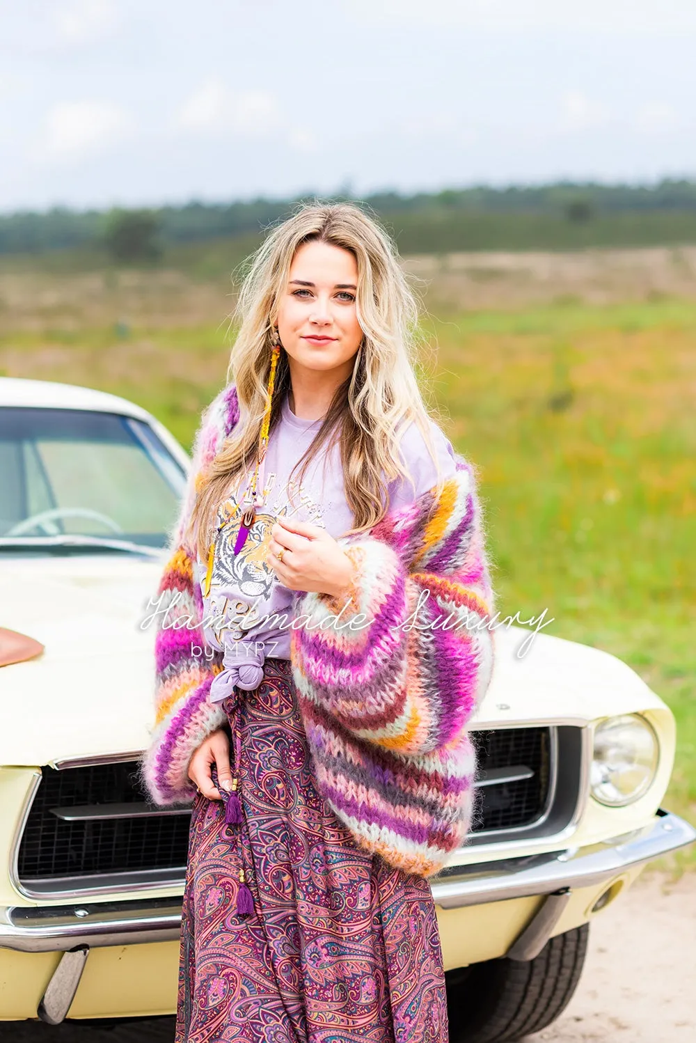 MYPZ Chunky Mohair Cardigan Elise