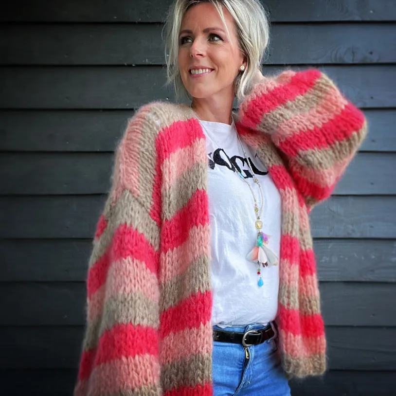MYPZ Chunky Mohair Cardigan Juliëtte