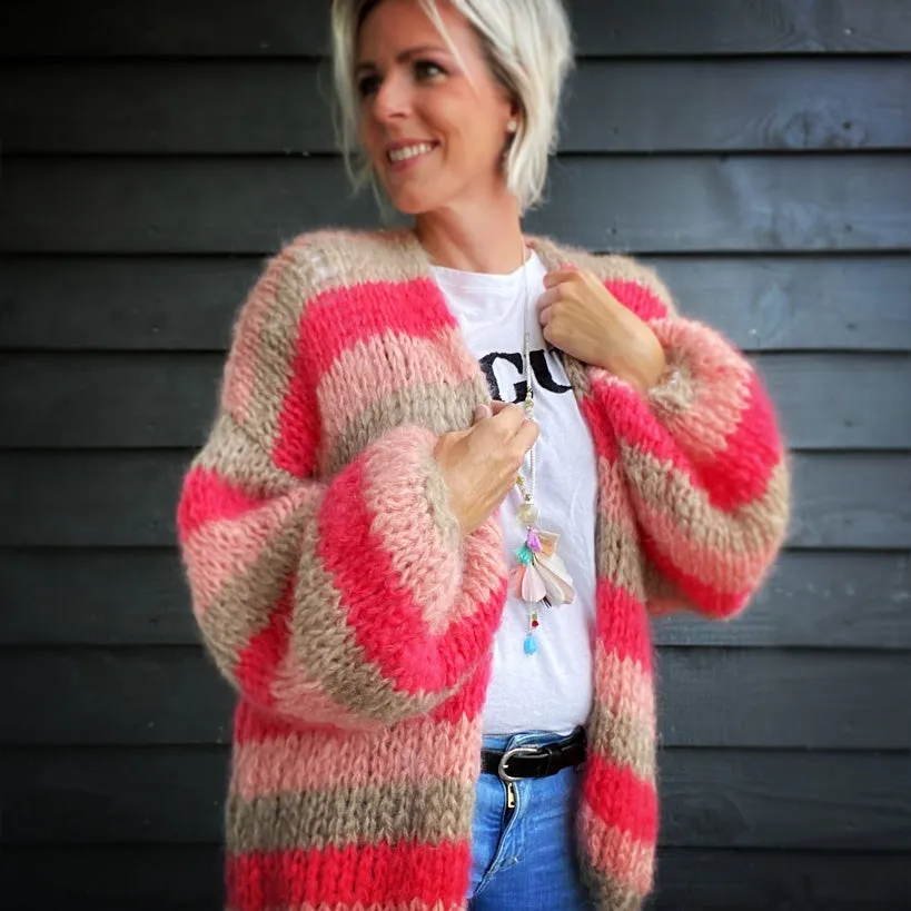MYPZ Chunky Mohair Cardigan Juliëtte