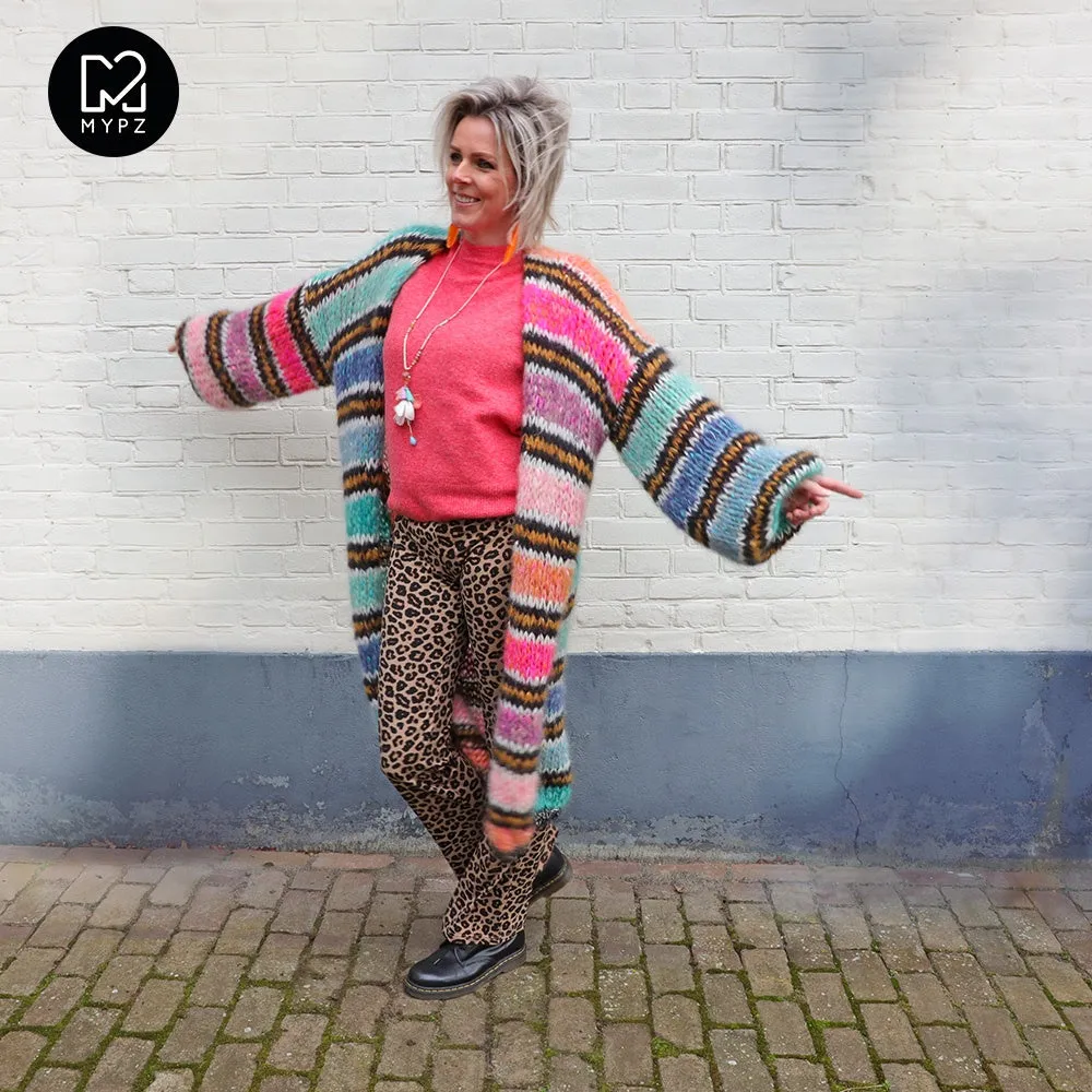 MYPZ Long Chunky Mohair Cardigan LIZ