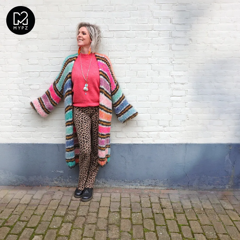MYPZ Long Chunky Mohair Cardigan LIZ