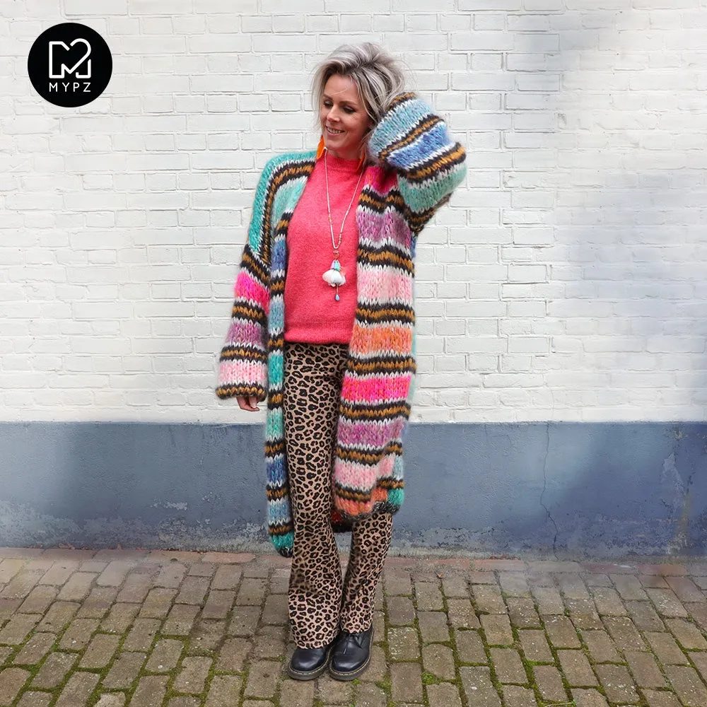 MYPZ Long Chunky Mohair Cardigan LIZ