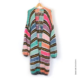 MYPZ Long Chunky Mohair Cardigan LIZ