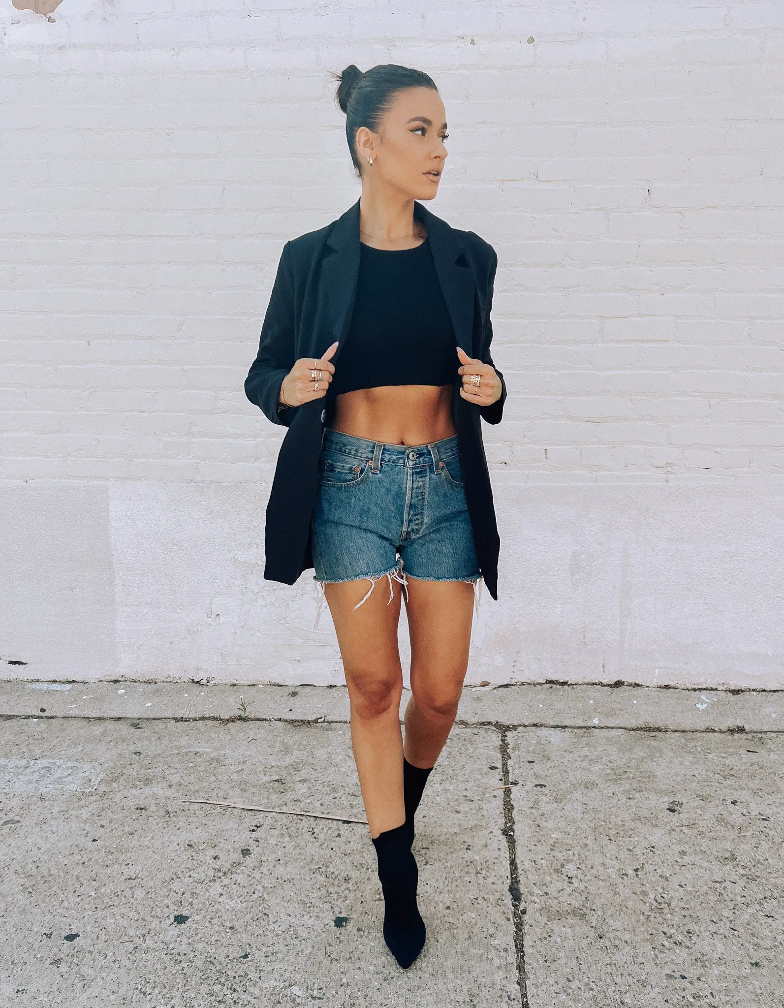 Out Of Office Blazer- Black