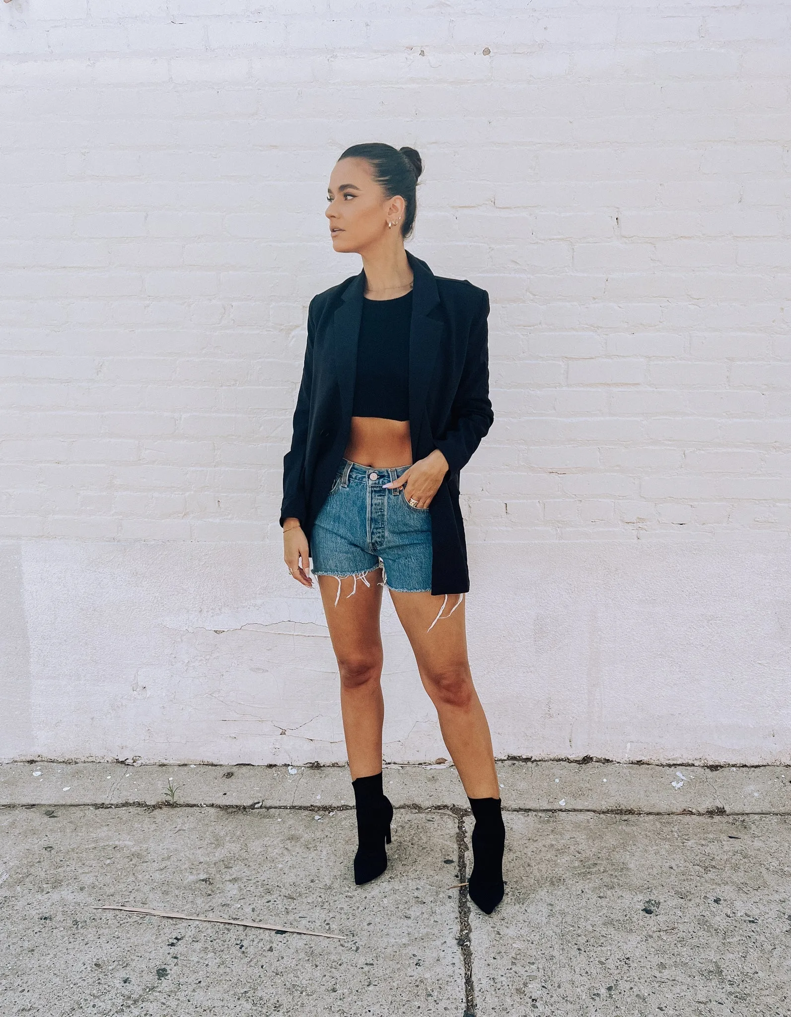 Out Of Office Blazer- Black