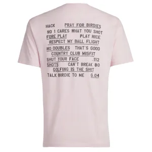 Phrases Cotton Tee Blush - SS24