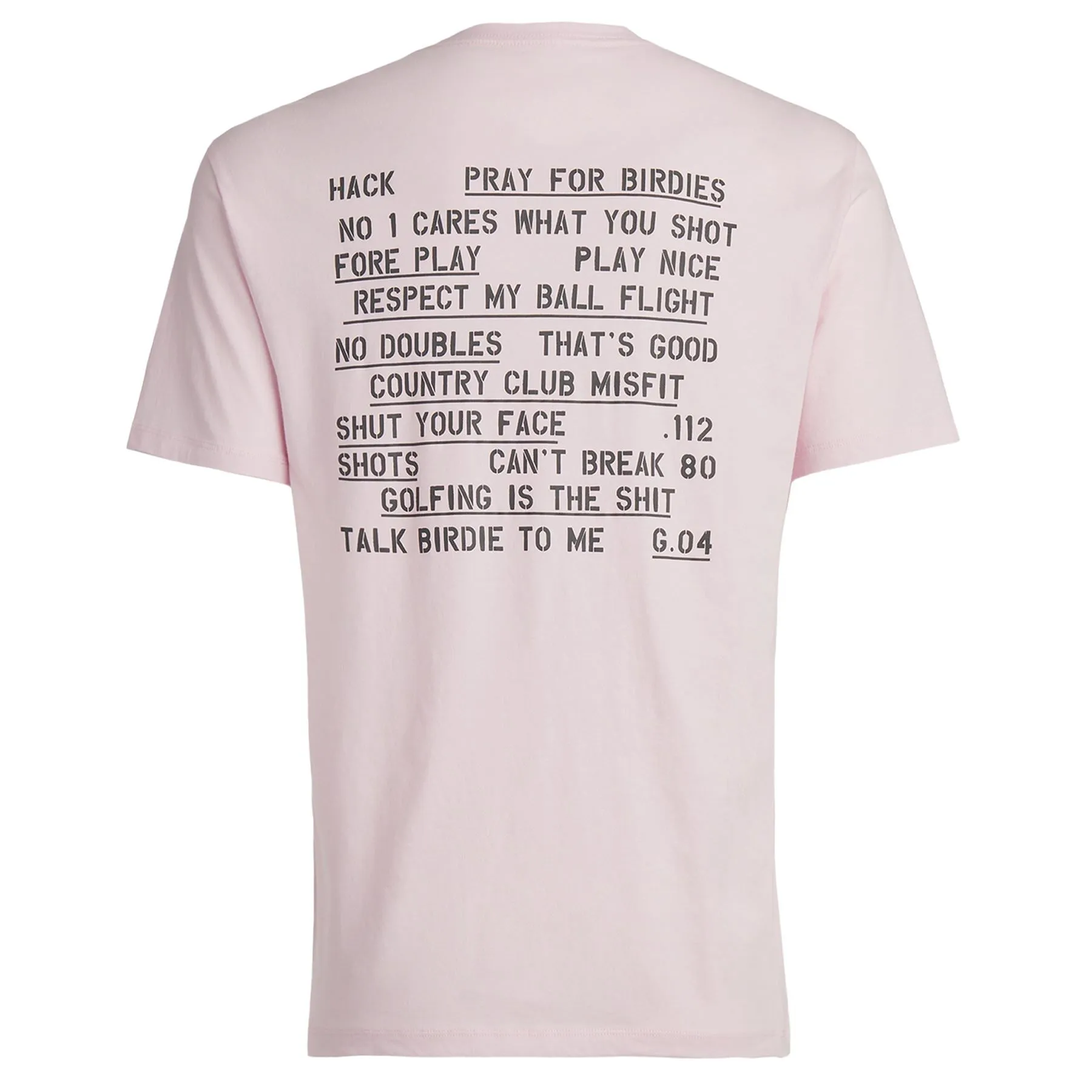 Phrases Cotton Tee Blush - SS24