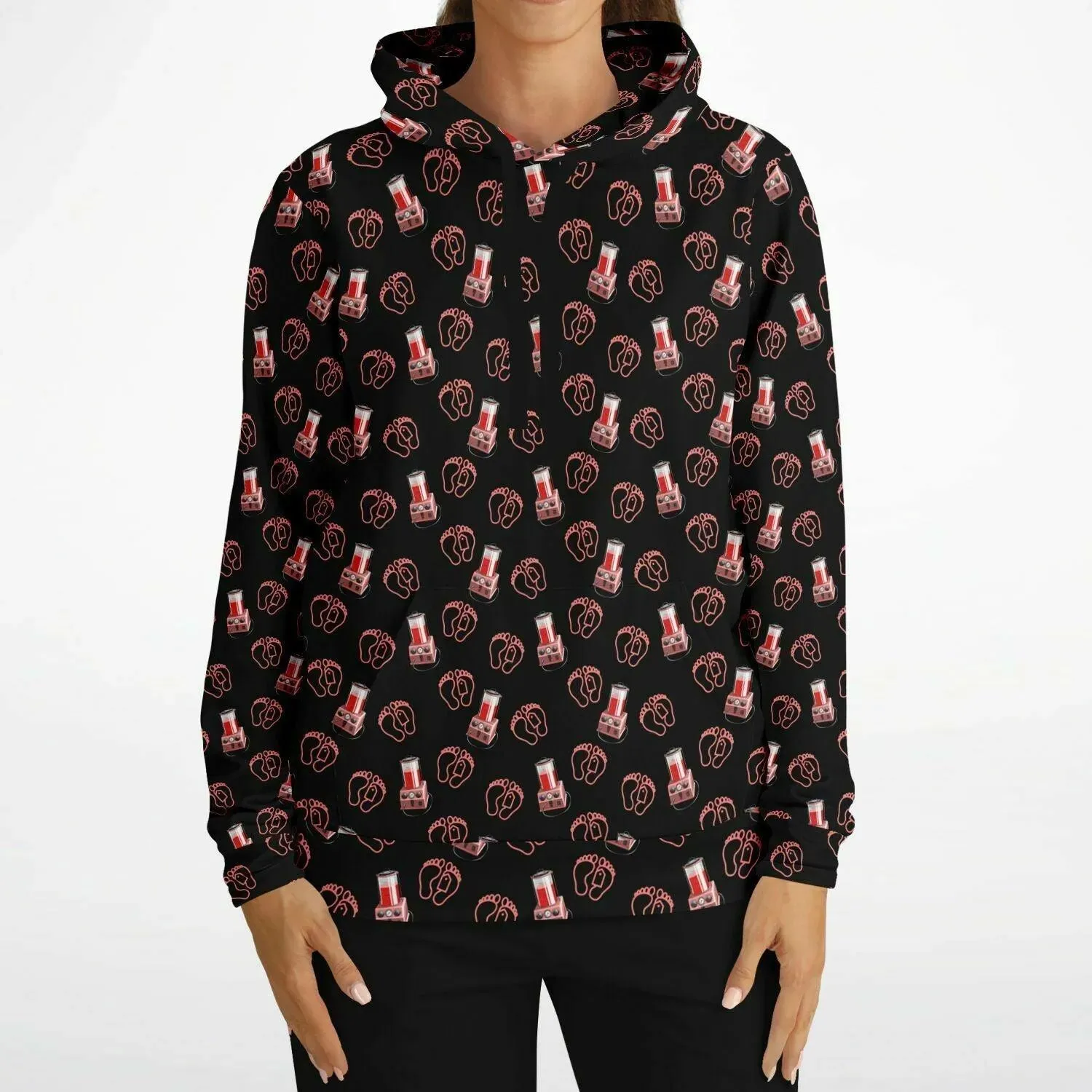 Porti-Girl Embalmer on Black- Hoodie