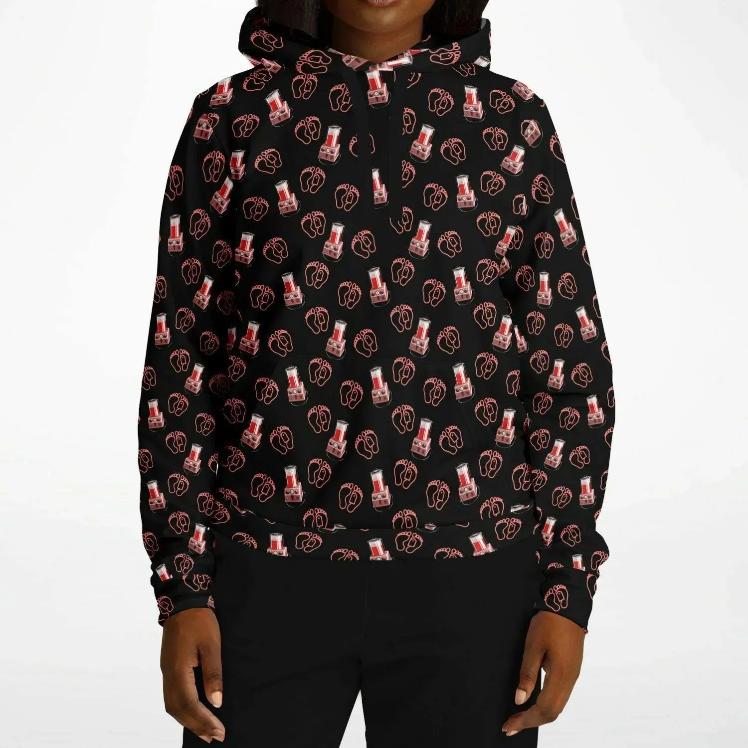 Porti-Girl Embalmer on Black- Hoodie