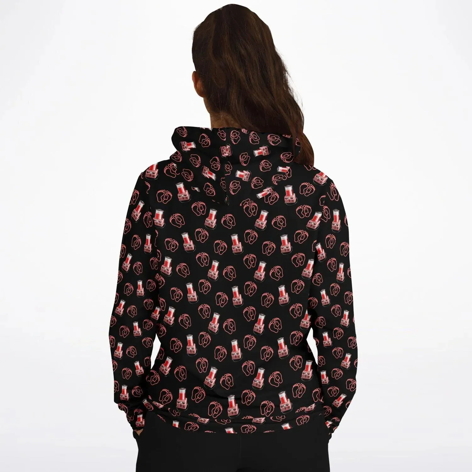 Porti-Girl Embalmer on Black- Hoodie