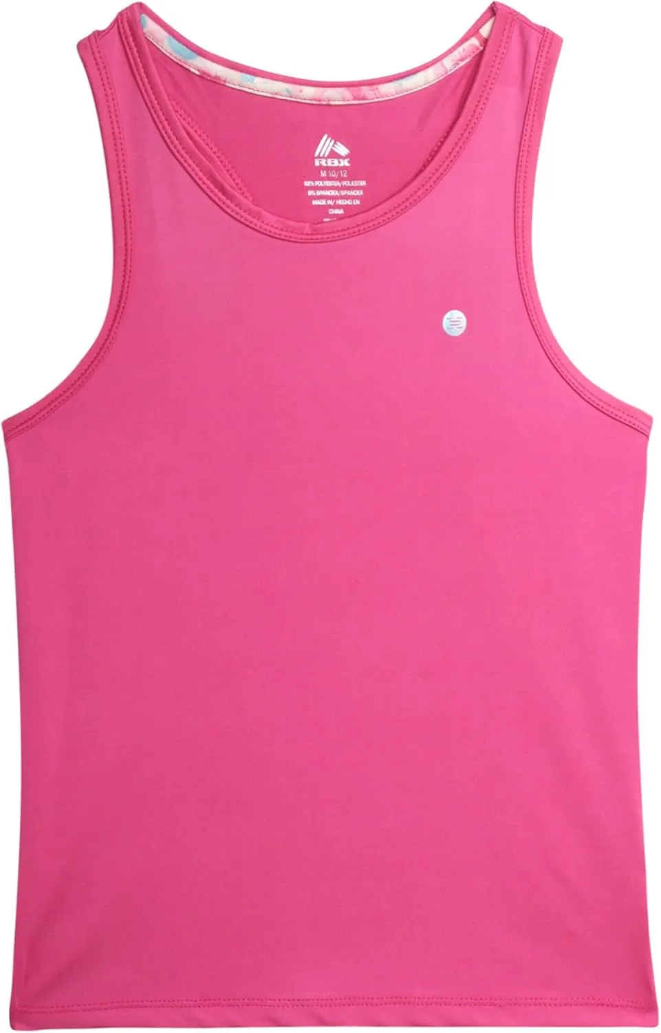 RBX Girls' Active Pants Set - 3 Piece Fleece Hoodie, Tank Top, and Leggings (Size: 7-16)