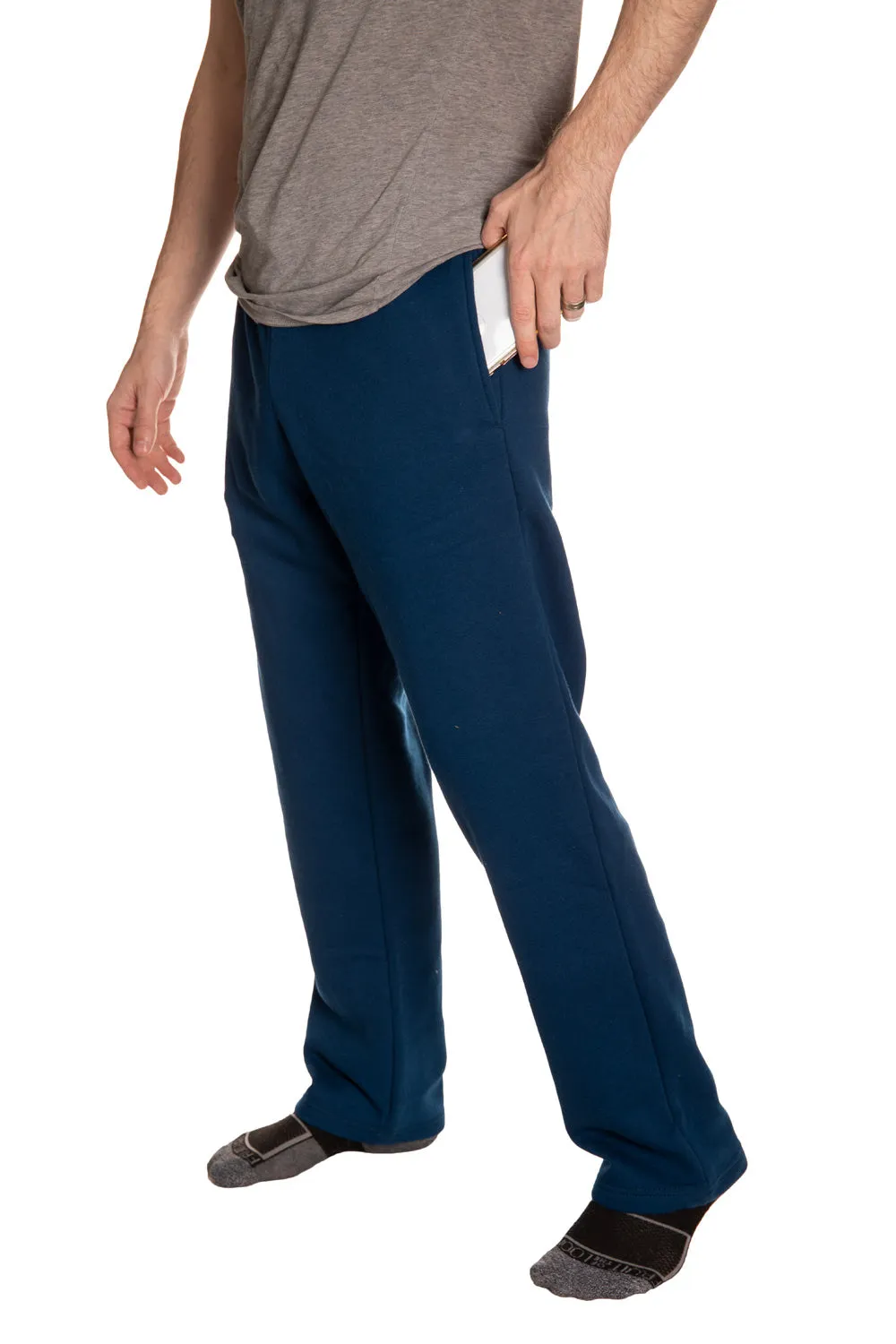 Seattle Kraken Embroidered Logo Sweatpants for Men