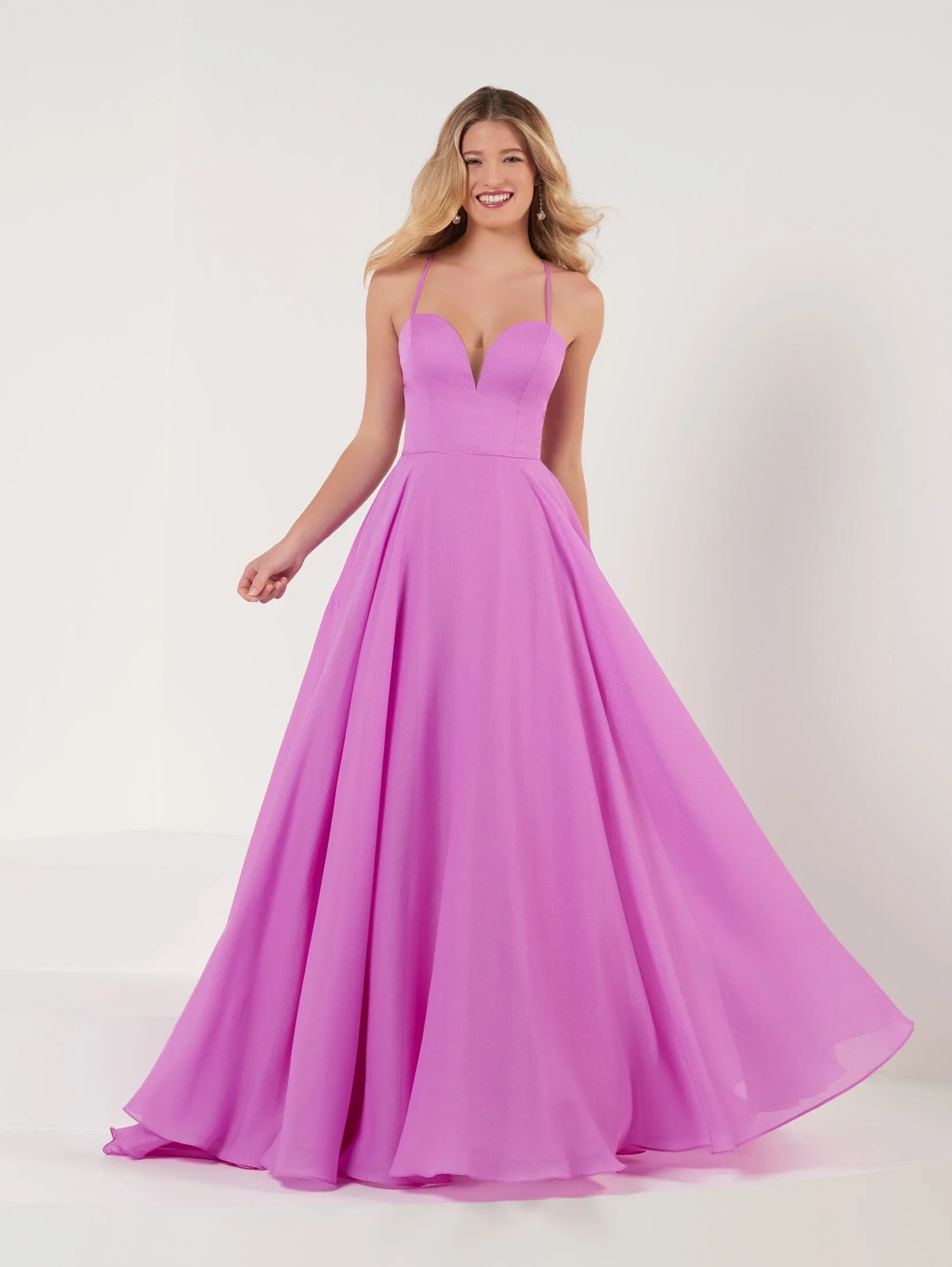 Sleeveless Chiffon A-line Gown by Studio 17 12848