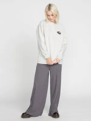 Stone Magic Boyfriend Sweatshirt - Light Grey