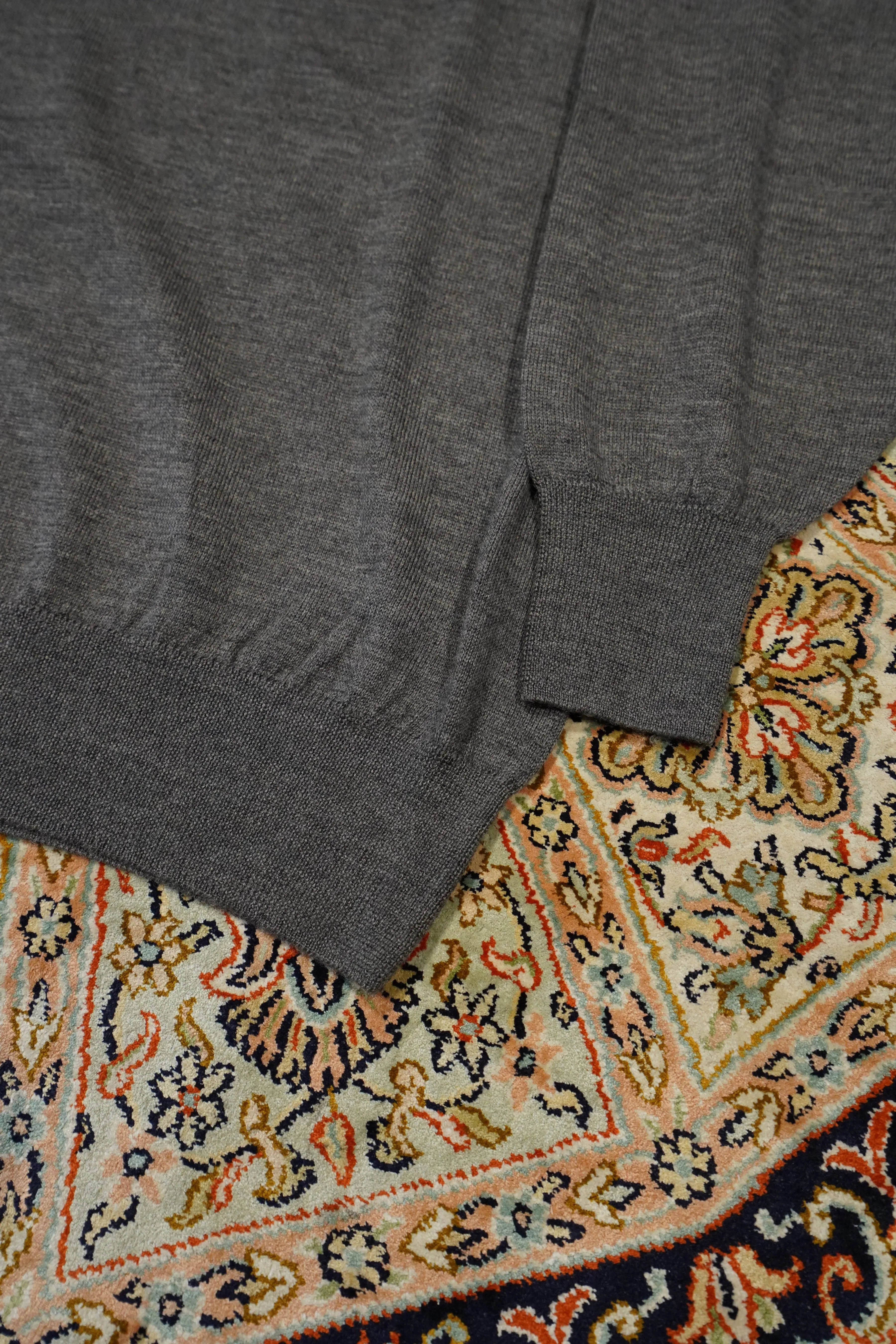 SUGARHILL HIGH GAUGE WOOL SWEATER (HEATHER BROWN)