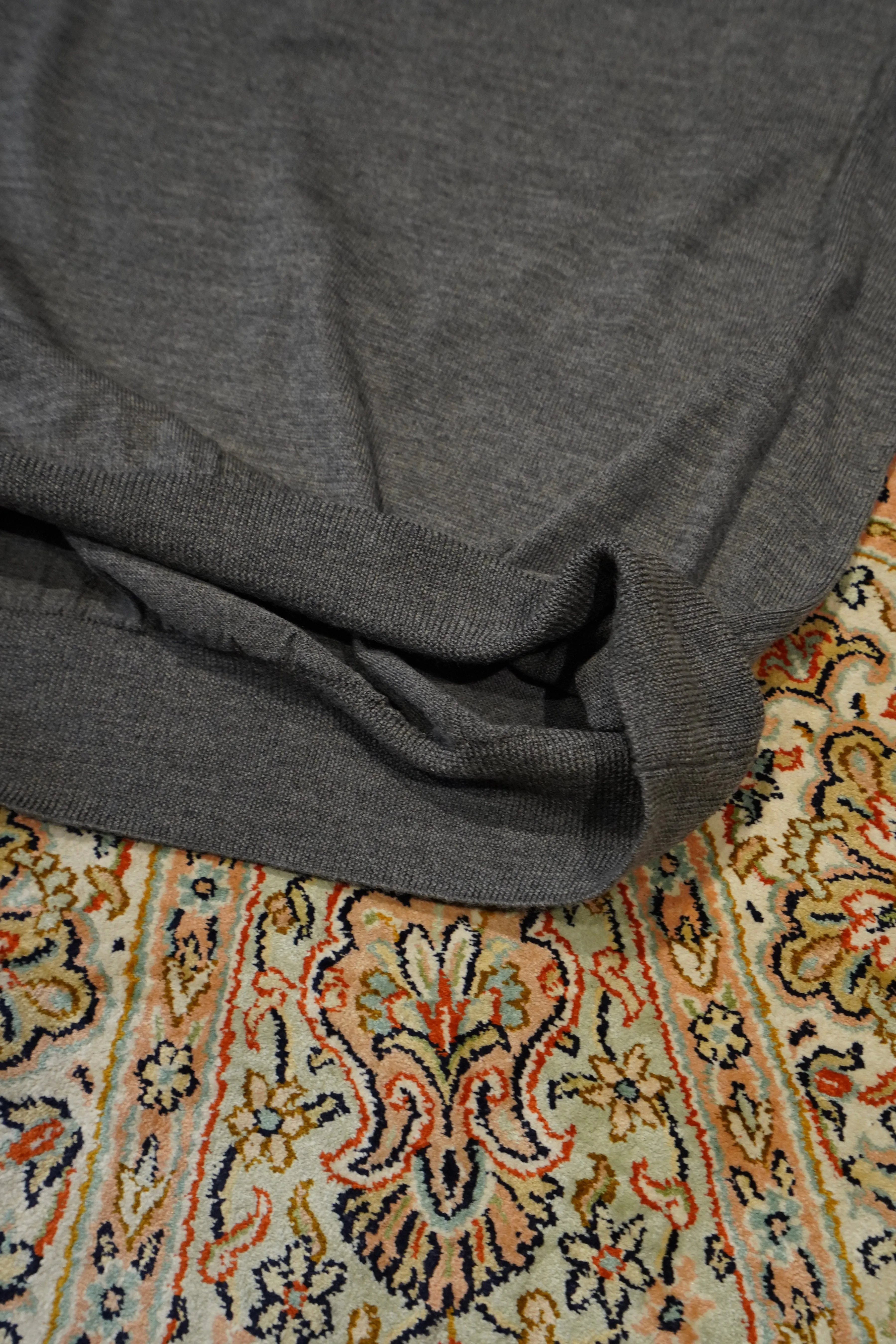 SUGARHILL HIGH GAUGE WOOL SWEATER (HEATHER BROWN)