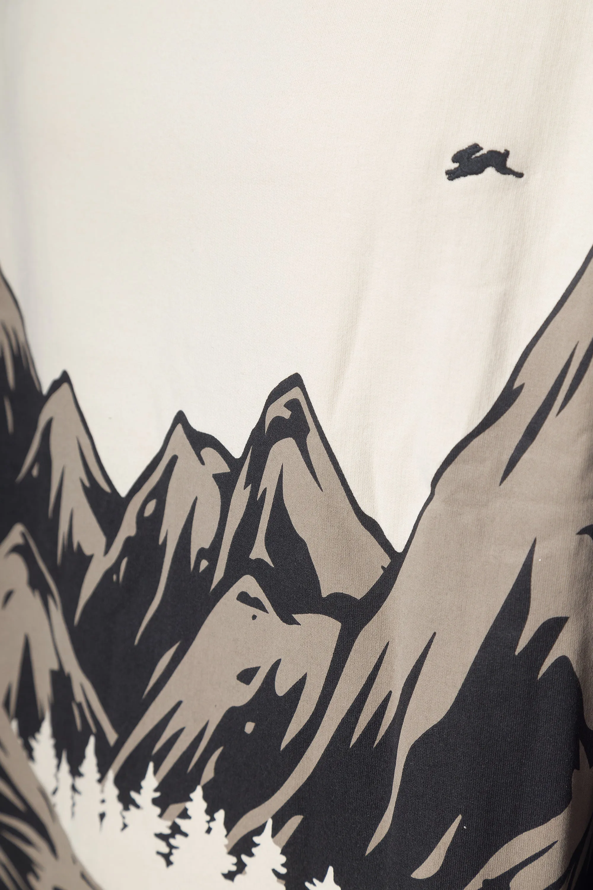Taylor | Printed Fleece Crew