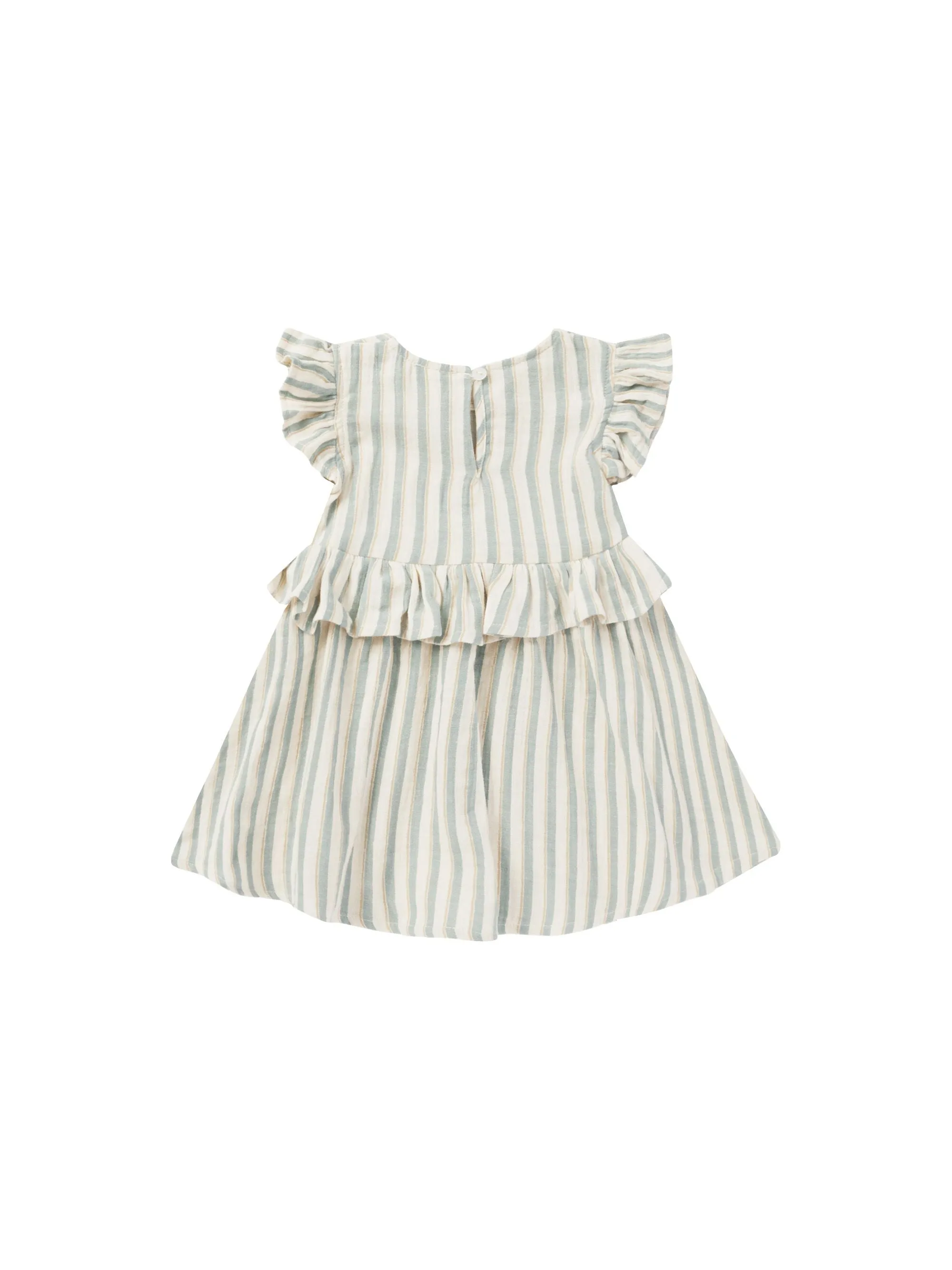The Brielle Dress by Rylee   Cru - Ocean Stripe - KIDS